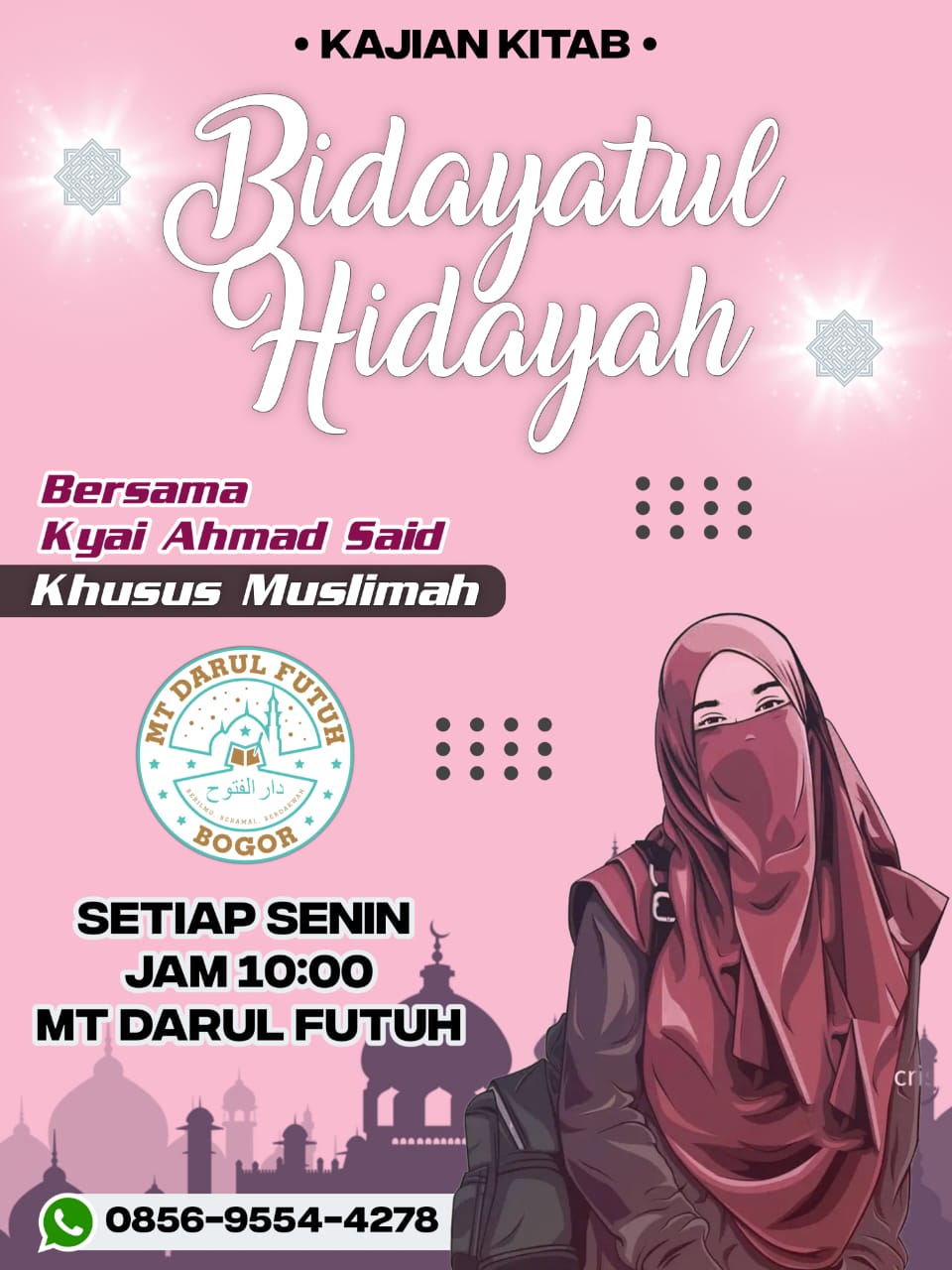 Kajian Bidayatul Hidayah Khusus Muslimah