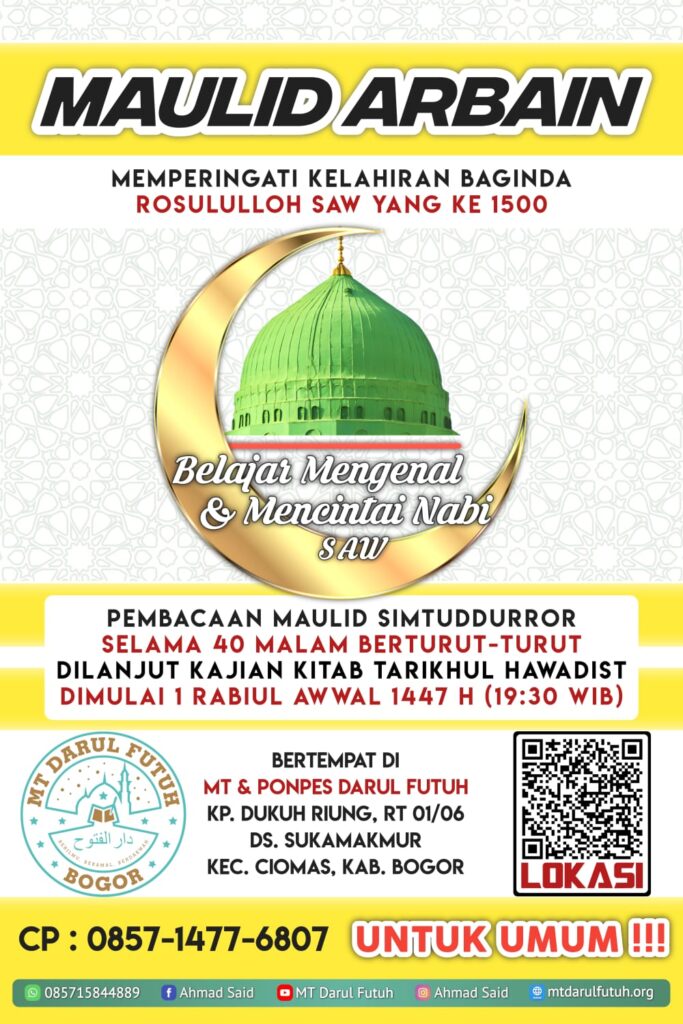 Maulid Arbain 1447